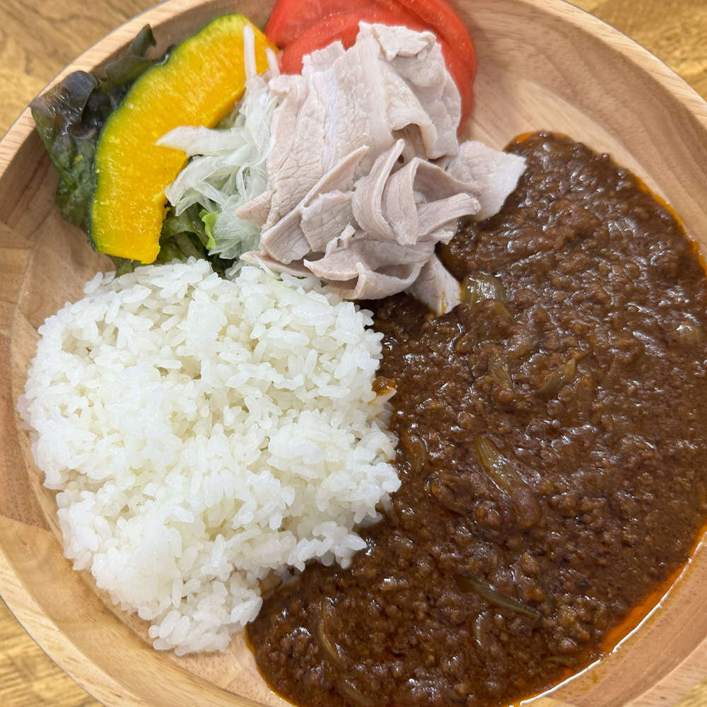 キーマカレーセット