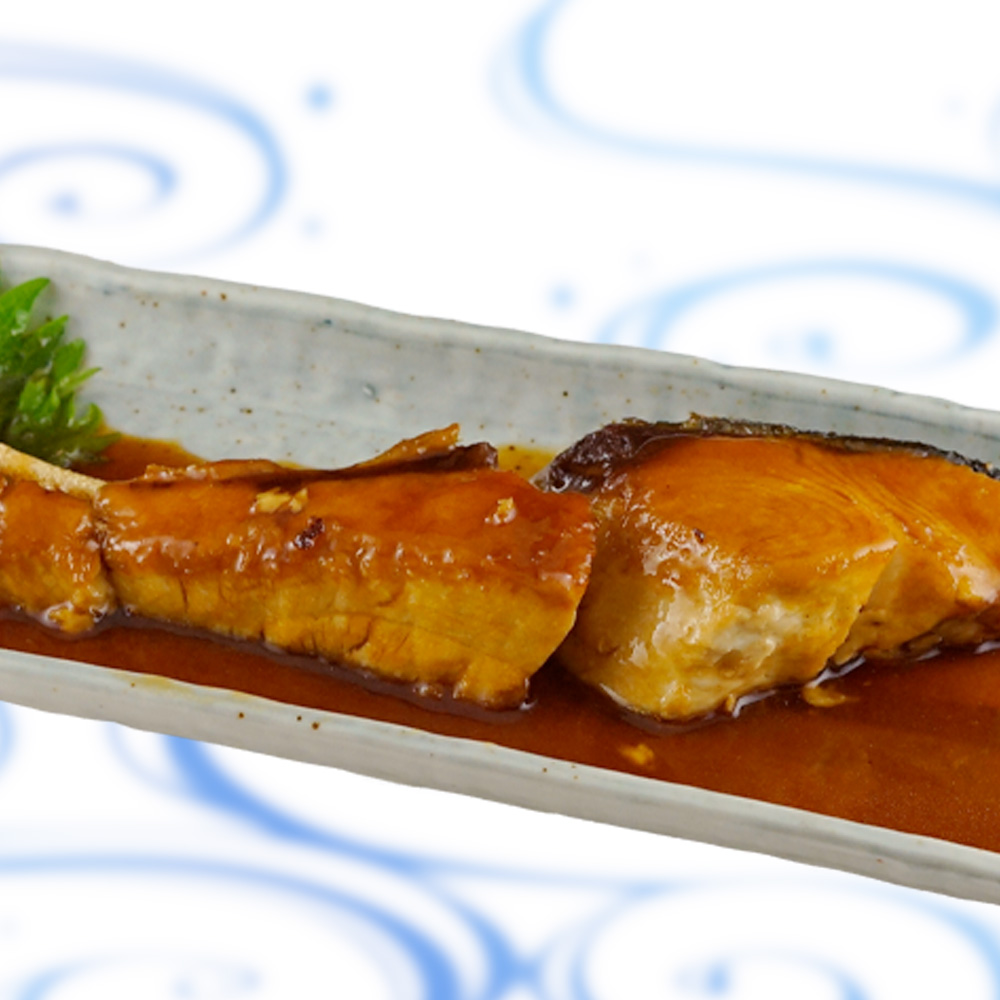 ぶりの照り焼き定食