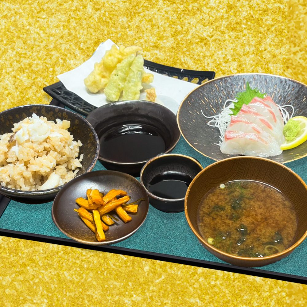 鯛筍御膳